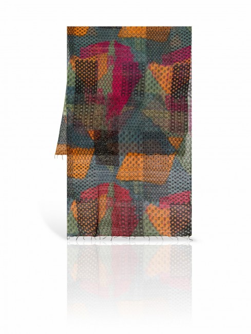 Палантин Женский SW-PATCH.KATANA/GREENISH